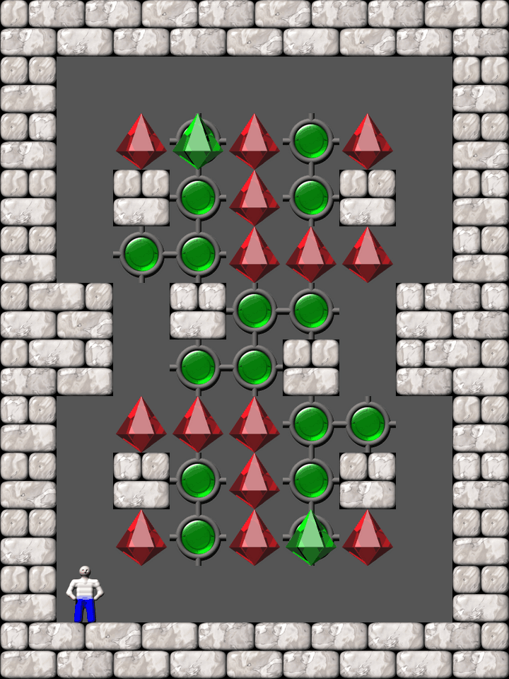 Sokoban Compact Catalysts level 69